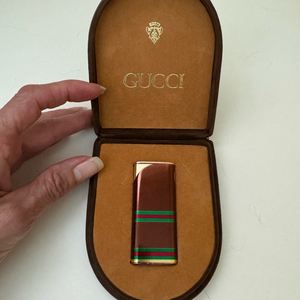 Gucci Brown and Green Men's Accessory